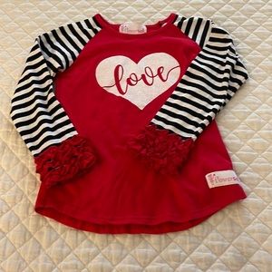 Girls “Love” shirt
